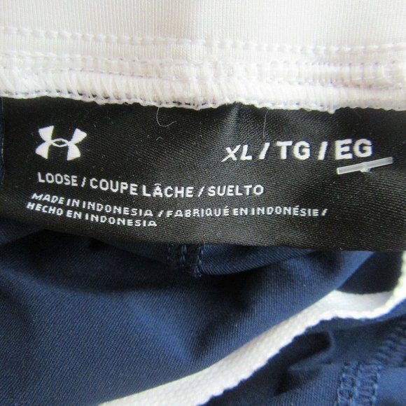 Under Armour Project Rock Training Boxing Shorts Size XL Blue NEW - Picture 7 of 9